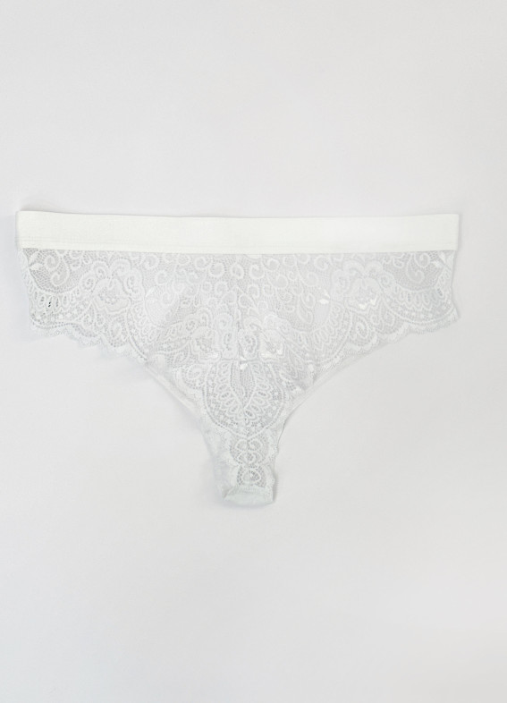 Мадлен, трусики бразиліани, білі00-00002703