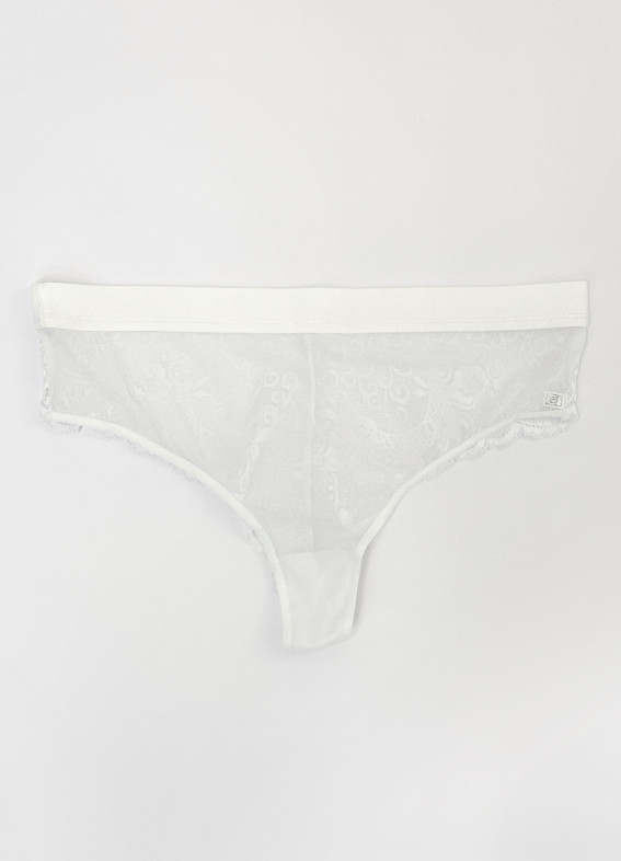 Мадлен, трусики бразиліани, білі00-00002703