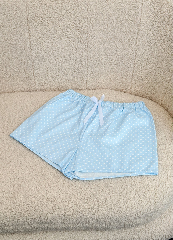 Дивовижний горошок, шорти, блакитні00-00002743