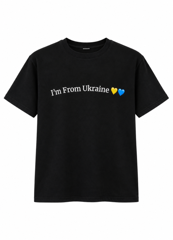 Україна-2 MEN, чоловіча футболка, чорна00-00003186