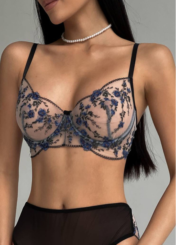 Меріда, бюстгальтер, чорний00-00003400