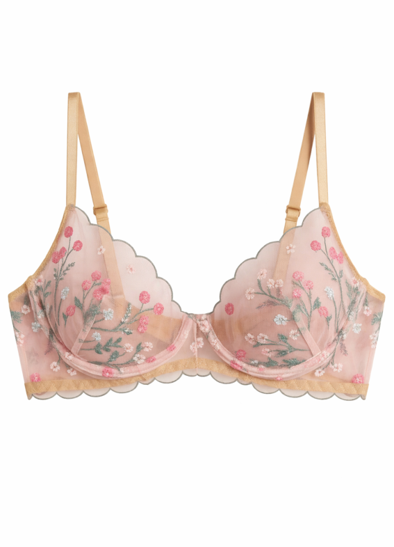 Олівія, бюстгальтер, пудровий00-00003419