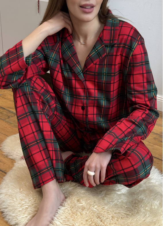 Філадельфія, піжама, червона00-00003644-k