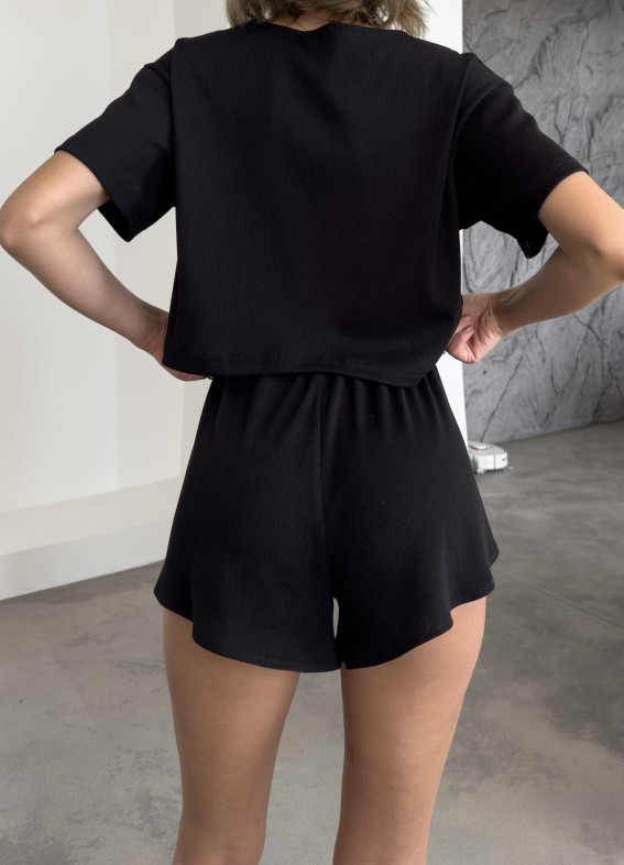 Джуді рубчик, піжама, чорна00-00003999-k