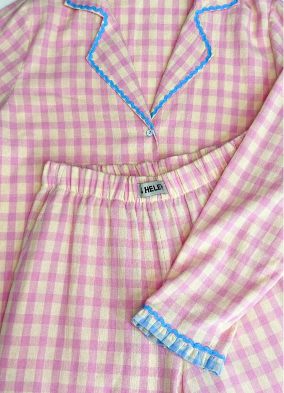 Фрейя, пижама, розовая00-00004444-k