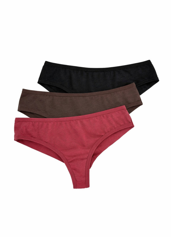 Ніка, комплект трусів 3 шт, різнокольоровий00-00004738