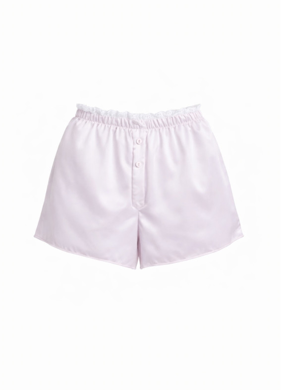 Аффі, шорти до піжами, пудрові00-00004901