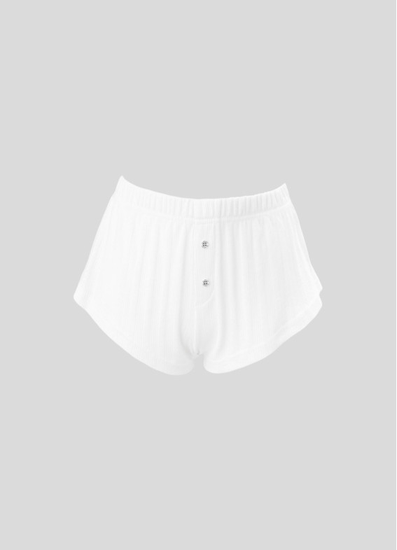 Верона, шорти з низькою посадкою, молочні00-00004905