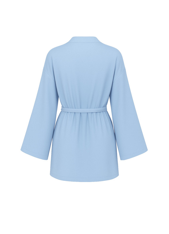 Халат до піжами Амелія,  блакитний 00-00005102