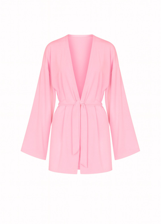 Халат по піжами Амелія, рожевий00-00005102
