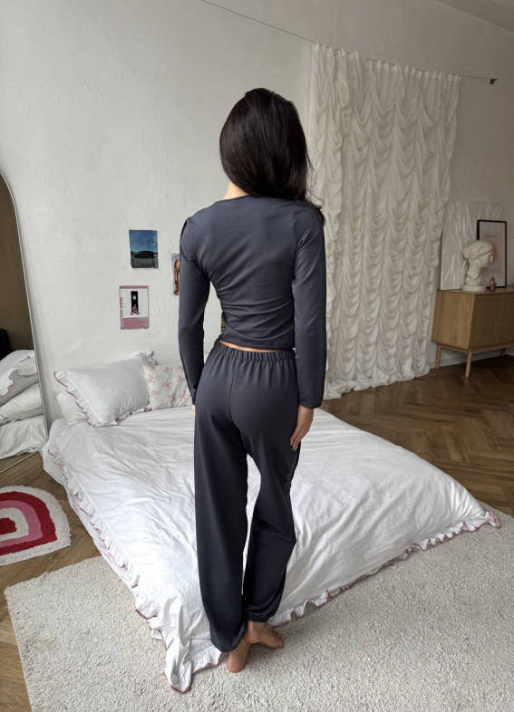 Шеннон, костюм, сірий00-00005113-k