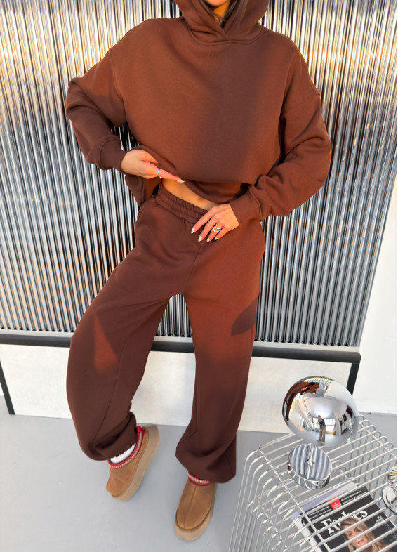 Ніла фліс, костюм, коричневий00-00005186-k