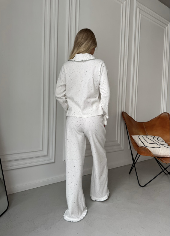 Аіша, піжама, біла00-00005308-k