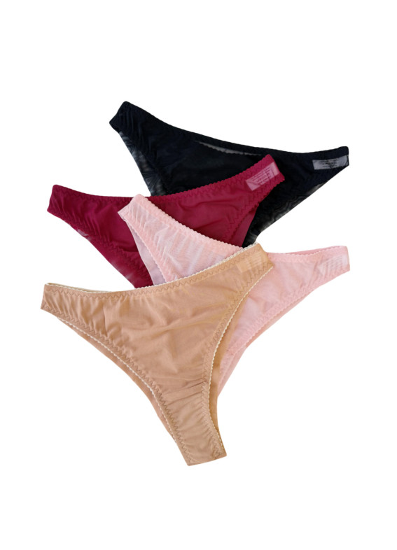 Алетта, набір трусиків 4 шт., різнокольорі00-00005347