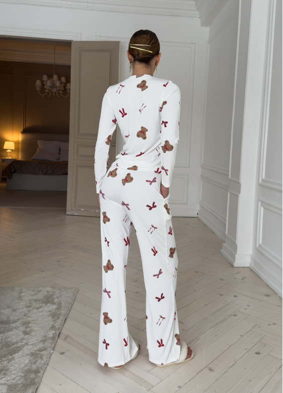 Барні, піжама, біла00-00005462-k