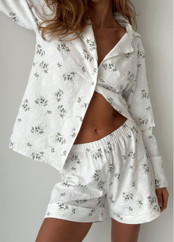 Елісон, піжама, біла00-00005478-k