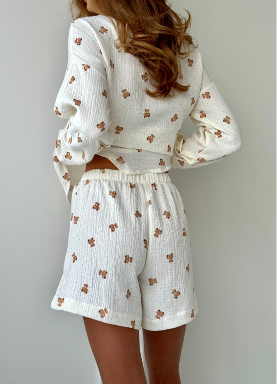 Чарлі, піжама, молочна00-00005480-k