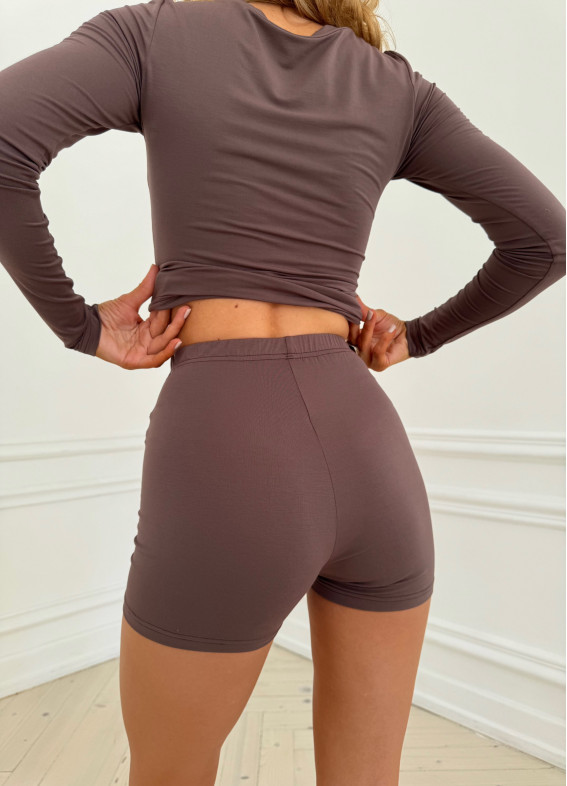 Мелані, піжама, коричнева00-00005506-k