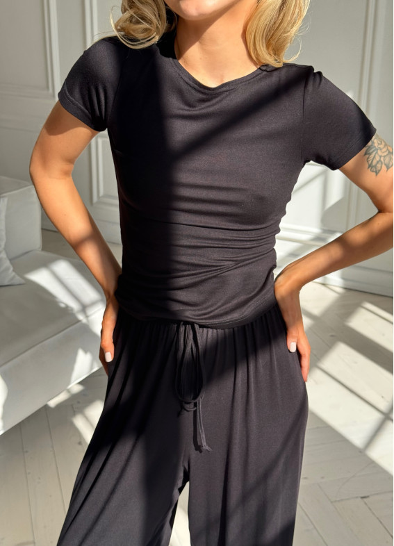 Кенді, піжама, чорна00-00005523-k