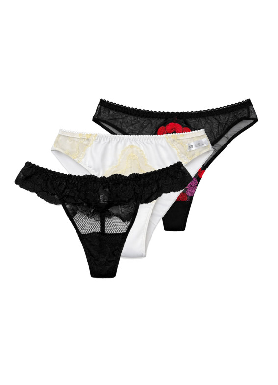 Меріленд, комплект трусиків 3 шт, різнокольоровий00-00005529