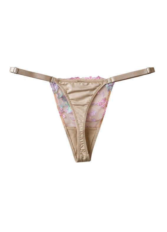Асті, трусики стрінги, бежеві00-00005534