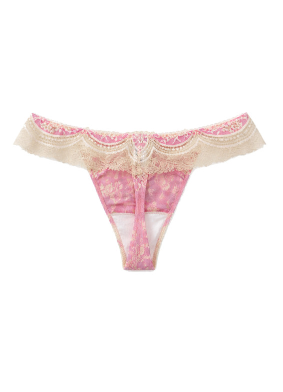 Анемона, трусики стрінги, рожеві00-00005536