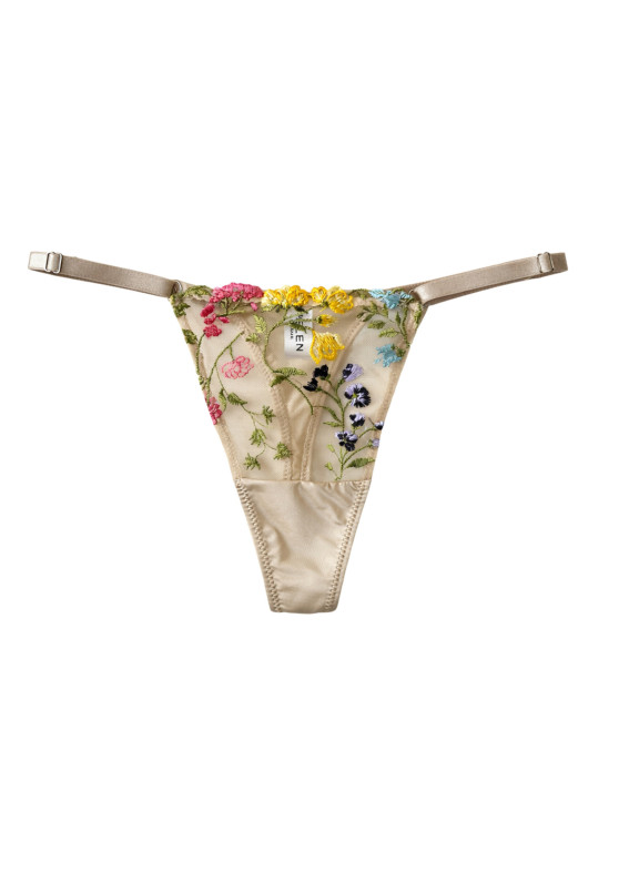 Джинджер, трусики стрінги, бежеві00-00005542