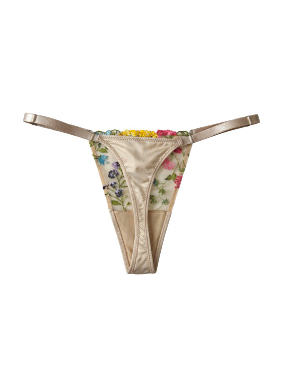 Джинджер, трусики стрінги, бежеві00-00005542