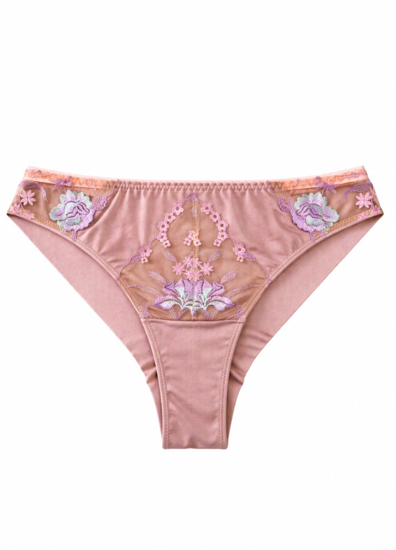 Мишель, трусии бразилианы, пудровые00-00005543