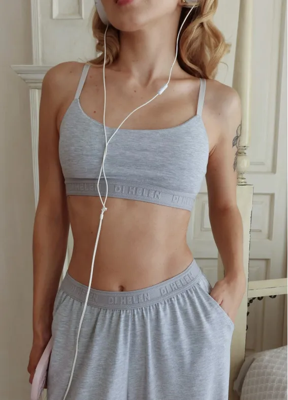 Леона, піжама, сіра00-00005080-k