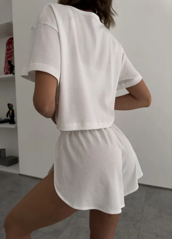 Джуді рубчик, піжама, біла00-00003999-k