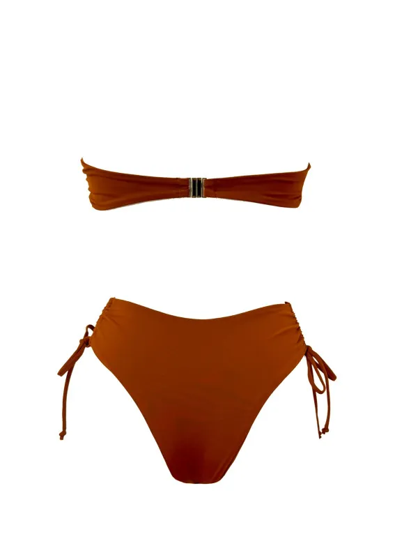 Гаїті, купальник, коричневий00-00005008-k