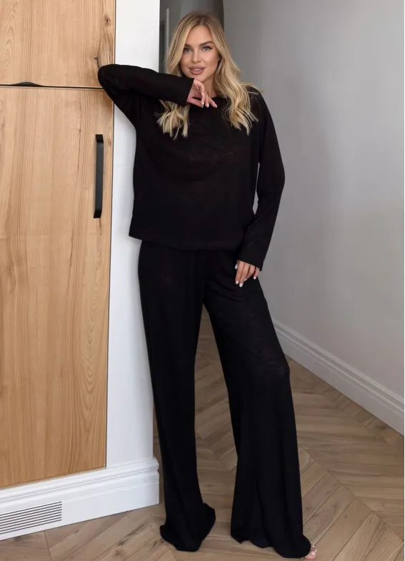 Каліста, піжама, чорна00-00005088-k