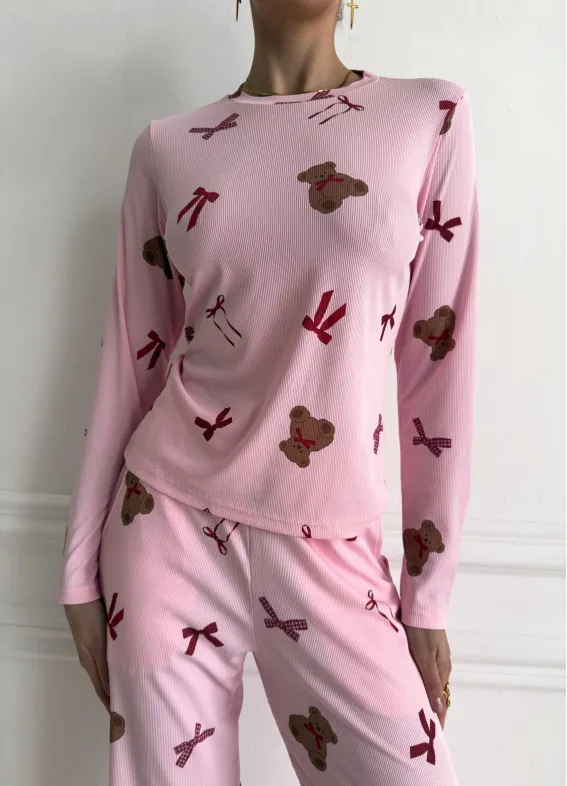 Барні, піжама, рожева00-00005462-k