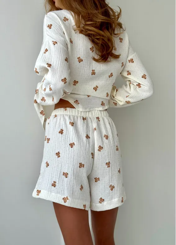 Чарлі, піжама, молочна00-00005480-k